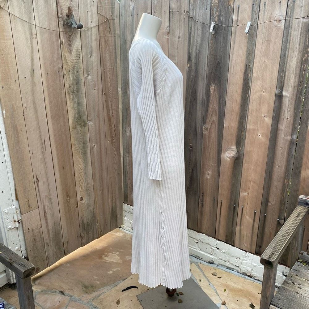 Free People Beach Walk About Maxi Dress in beige size large - Picture 8 of 11